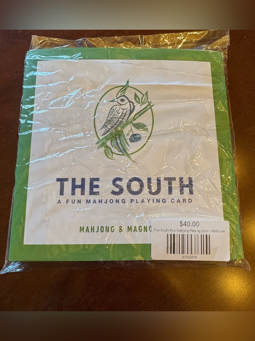 4 New The South Mahjong playing cards
